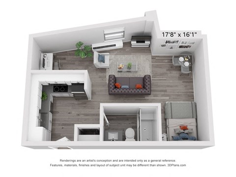 S4 Floor Plan at Elevate 758, Mobile, AL, 36602